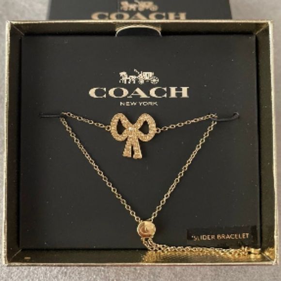 New Coach slider bracelet